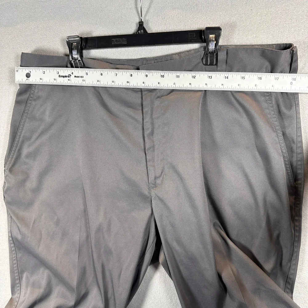 Nike Golf Dri-FIT Flat Front Pants Mens 36x30 Grey Performance Trousers 1209